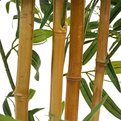 Gambar Informa Tanaman Artifisial Bamboo Dengan Pot 90x90x155 cm - Hijau