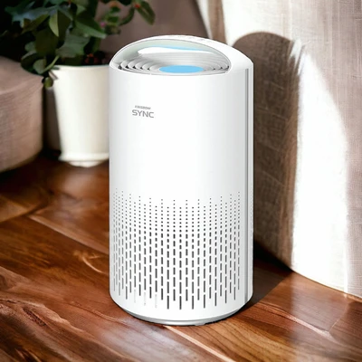 Gambar Krisbow Sync 24 M2 Smart Air Purifier Cadr 200 M3/jam - Putih