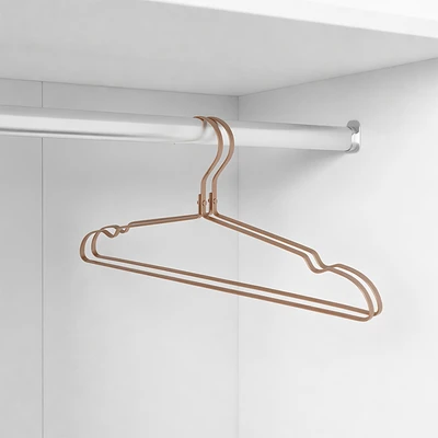 Gambar Stora Hanger Baju Aluminium 41 cm Set 2 pcs - Gold