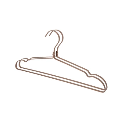 Gambar Stora Hanger Baju Aluminium 41 cm Set 2 pcs - Gold