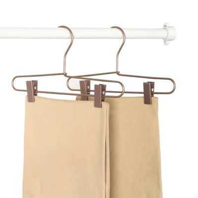 Gambar Stora Hanger Rok Aluminium 30 cm Set 2 pcs - Gold