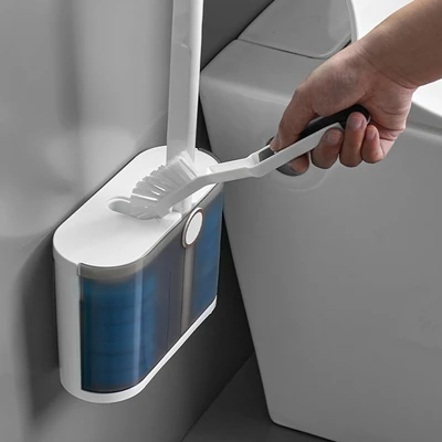Gambar Proclean Sikat Toilet Disposable Set 15 Pcs - Putih