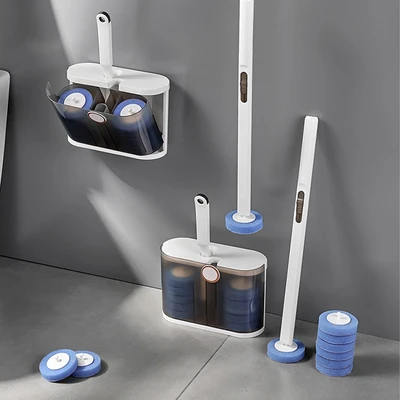Gambar Proclean Sikat Toilet Disposable Set 15 Pcs - Putih