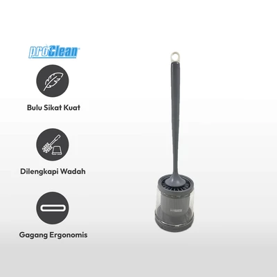 Gambar Proclean Sikat Toilet TPR - Putih/Abu-Abu
