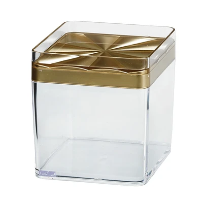Gambar Picas Delecy Stoples Akrilik 640 ml Transparan - Gold