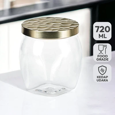 Gambar Kris Seica Stoples Akrilik 720 ml Transparan - Gold