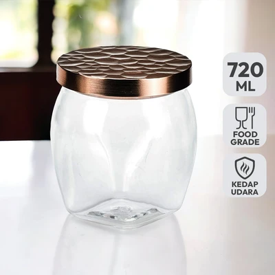 Gambar Kris Seica Stoples Akrilik 720 ml Transparan - Rose Gold