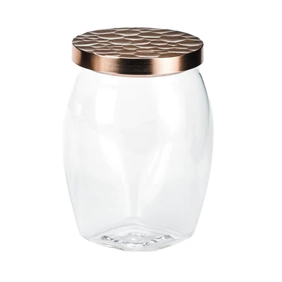 Gambar Kris Seica Stoples Akrilik 1.2 Liter Transparan - Rose Gold