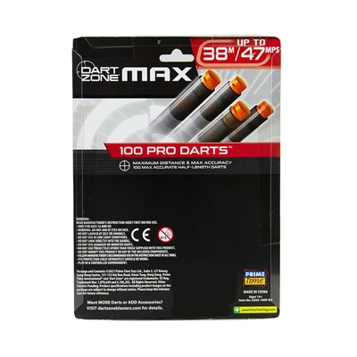 Gambar Dart Zone Set 100 Pcs Max Pro Darts