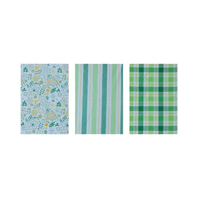 Gambar Forhom Kain Lap Dapur Katun Dandelion 50x80 cm Set 3 pcs