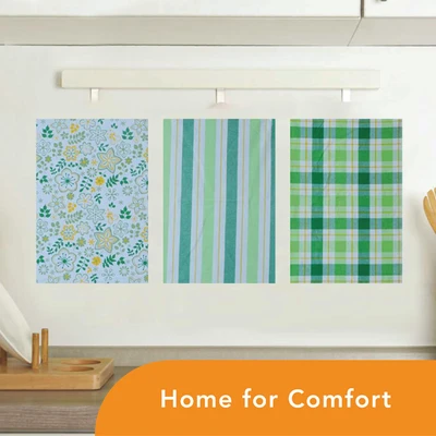 Gambar Forhom Kain Lap Dapur Katun Dandelion 50x80 cm Set 3 pcs