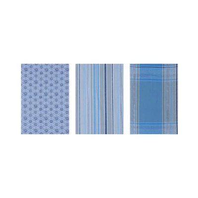 Gambar Forhom Kain Lap Dapur Katun Tile Set 3 pcs