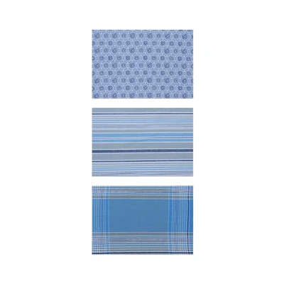 Gambar Forhom Kain Lap Dapur Katun Tile Set 3 pcs