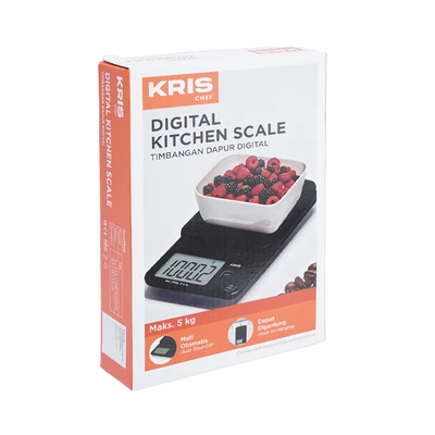 Gambar Kris Timbangan Dapur Digital Ck2252 - Hitam