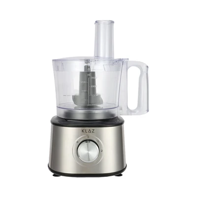 Gambar Klaz 2.1 Ltr Food Processor 9in1 500 Watt - Silver / Hitam