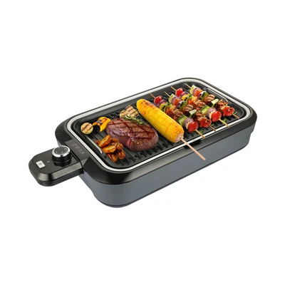 Klaz Alat Pemanggang Listrik Smokeless 1200 Watt - Hitam
