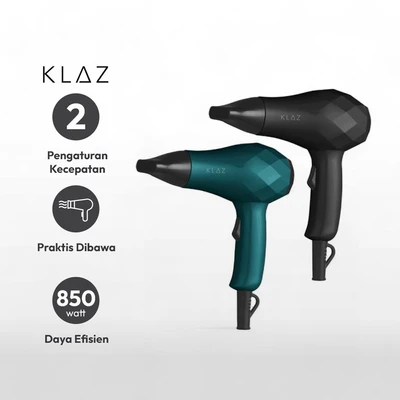 Gambar Klaz Hair Dryer Travel Mini 850 Watt - Hijau