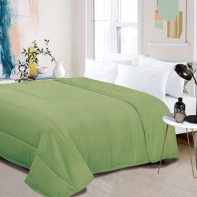 Gambar Sleeplite 150x200 cm Selimut Microfiber Cloudy - Hijau