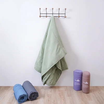Gambar Sleeplite 150x200 cm Selimut Microfiber Cloudy - Hijau