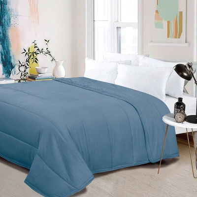 Gambar Sleeplite 150x200 cm Selimut Microfiber Cloudy - Biru