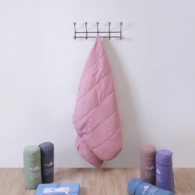 Gambar Sleeplite 150x200 cm Selimut Ultrasonic Solid - Pink