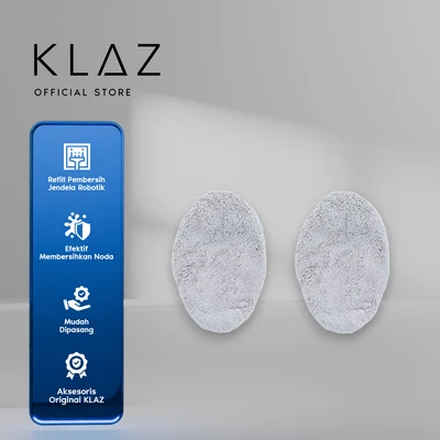 Gambar Klaz Refill Kain Lap Pembersih Jendela Robotik Dual Spray Set 2 pcs