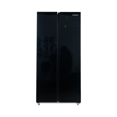 Gambar Modena Kulkas 2 Pintu Side By Side 467 Liter RF4670SABK - Hitam