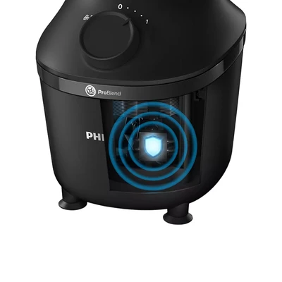 Gambar Philips 1 Ltr Blender Plastik Hr2042/41 - Hitam