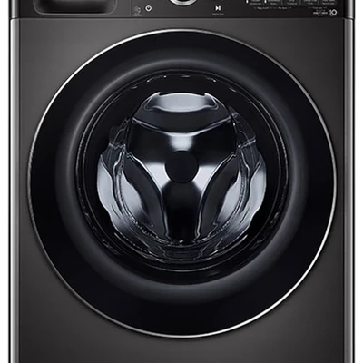 Gambar LG Mesin Cuci Front Loading 8 kg FV1414H2BA - Hitam