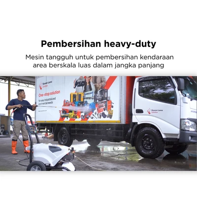 Gambar Krisbow High Pressure Cleaner 160 Bar 3000 Watt FPHPE160 - Hitam