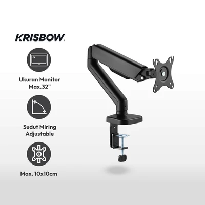 Gambar Krisbow Bracket Monitor LED LCD 17-32 Inch - Hitam