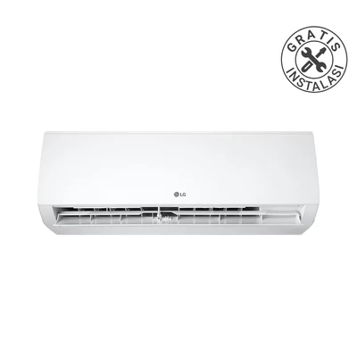 Gambar [Gratis Instalasi] LG Air Conditioner Inverter Standard 2 PK H18TN4 - Putih