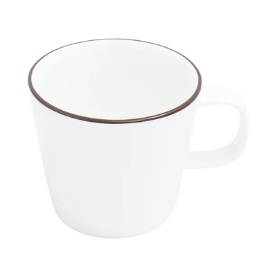 Gambar Appetite Maru Mug Porcelain Dengan Rak 260 ml Set 6 pcs - Putih