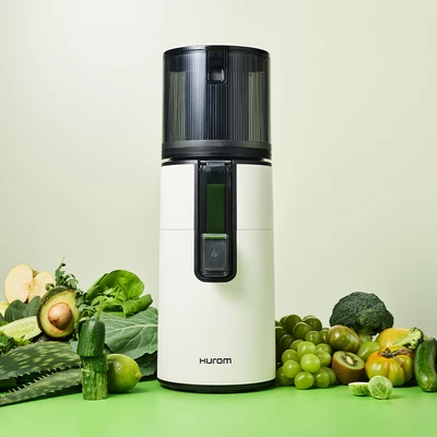 Gambar Hurom Slow Juicer Matte H400-bec05ww - Putih Warm