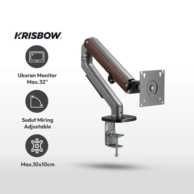 Gambar Krisbow Bracket Monitor LED LCD 17-32 Inch - Kayu