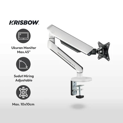 Gambar Krisbow Bracket Monitor LED LCD 27-45 Inch RGB - Putih