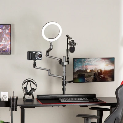 Gambar Krisbow Bracket Streaming Mount 17-32 Inci - Hitam