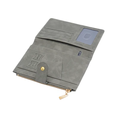Gambar Passport Dompet Paspor Multifungsi - Abu-Abu