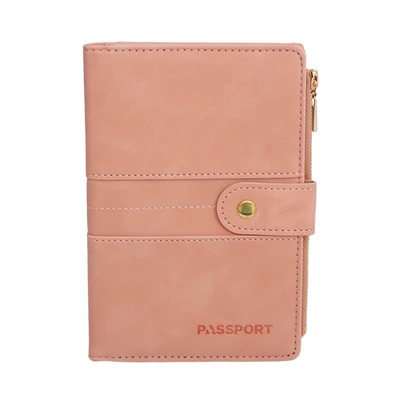 Gambar Passport Dompet Paspor Multifungsi - Pink