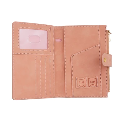 Gambar Passport Dompet Paspor Multifungsi - Pink