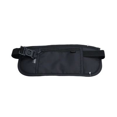 Gambar Passport Tas Pinggang Dengan Rfid Block Protection - Hitam