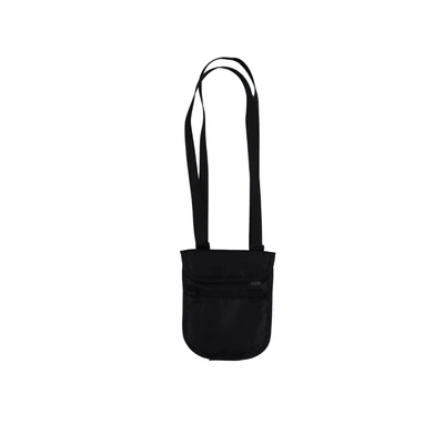 Gambar Passport Pouch Leher Anti Theft Dengan RFID Block - Hitam