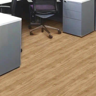 Gambar Krisfloor 2X1 Mtr Pelapis Lantai Vinyl Roll Motif Kayu Teak 49D