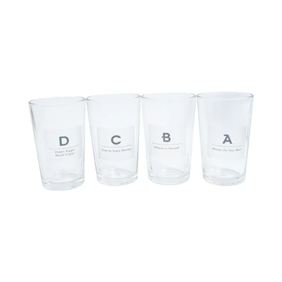 Gambar Delicia Set 5 Pcs Carafe Teko & Gelas Minum Letters