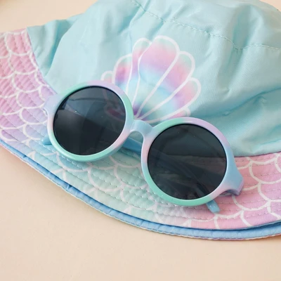 Gambar Ataru Set Topi Bucket & Kacamata Sunglasses Anak Shell