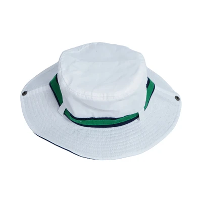 Gambar Ataru Topi Bucket Dengan List - Hijau/Putih