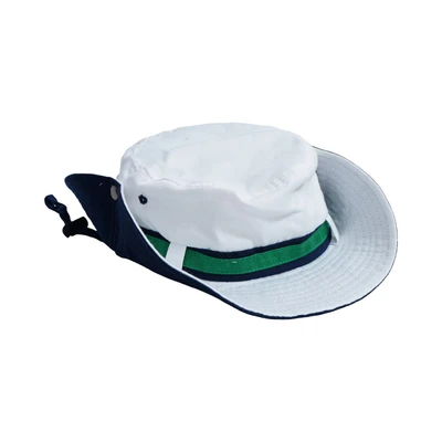 Gambar Ataru Topi Bucket Dengan List - Hijau/Putih
