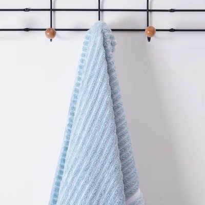Gambar Forhom Handuk Katun Dual Side 70x140 cm - Biru