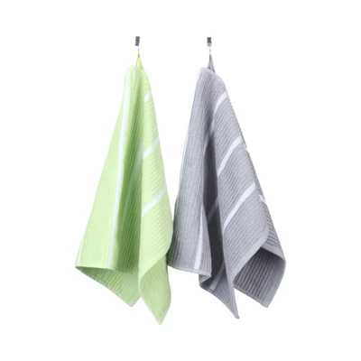 Gambar Forhom Kain Lap Dapur Katun 40x65 cm E4878 - Abu-Abu