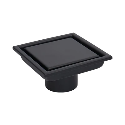 Gambar Acroz Saringan Lantai Kamar Mandi Tile Insert - Hitam